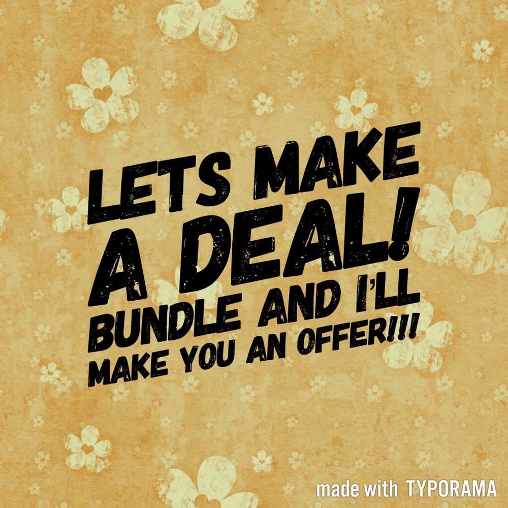 Everything must go!